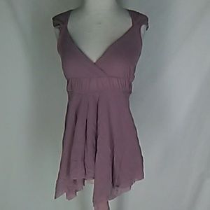 Sweet Pea Stacy Frati Nylon Top Shirt Blouse L